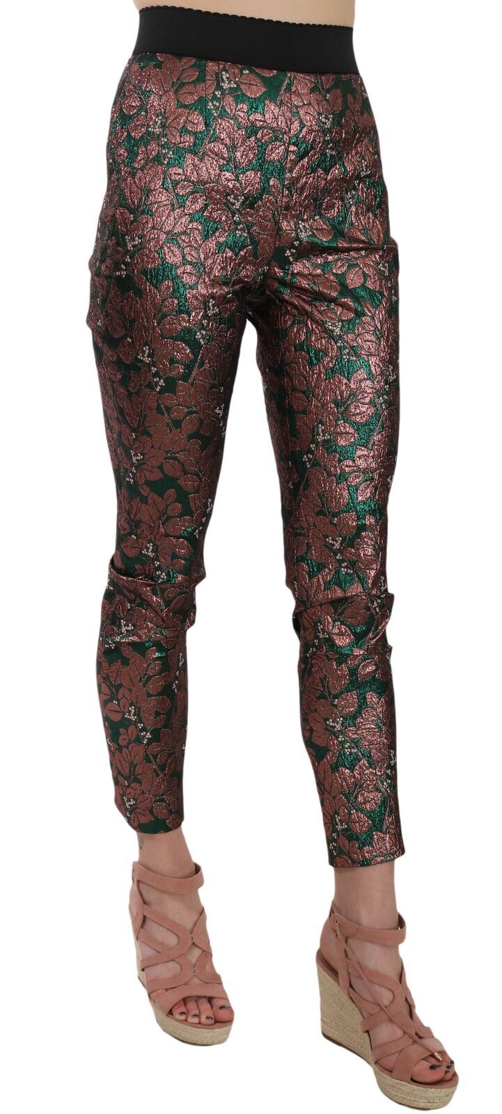 Dolce &amp; Gabbana Elegant Multicolor Designer Pants