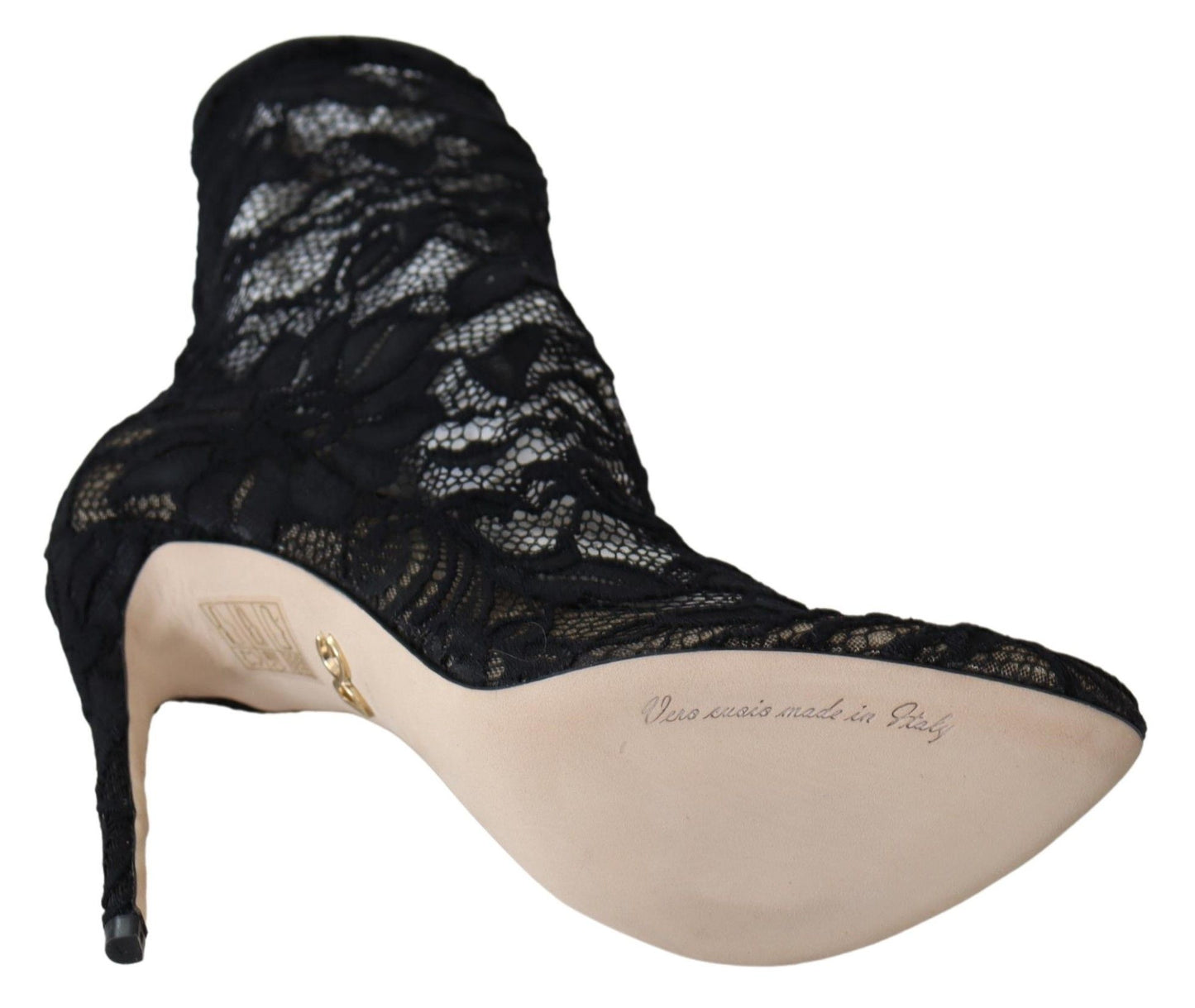 Dolce & Gabbana Black Lace Taormina Pumps Elegance Unleashed