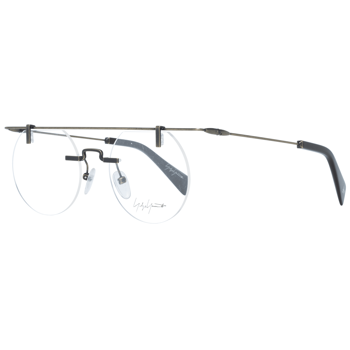 Yohji Yamamoto Gray Men Optical Frames