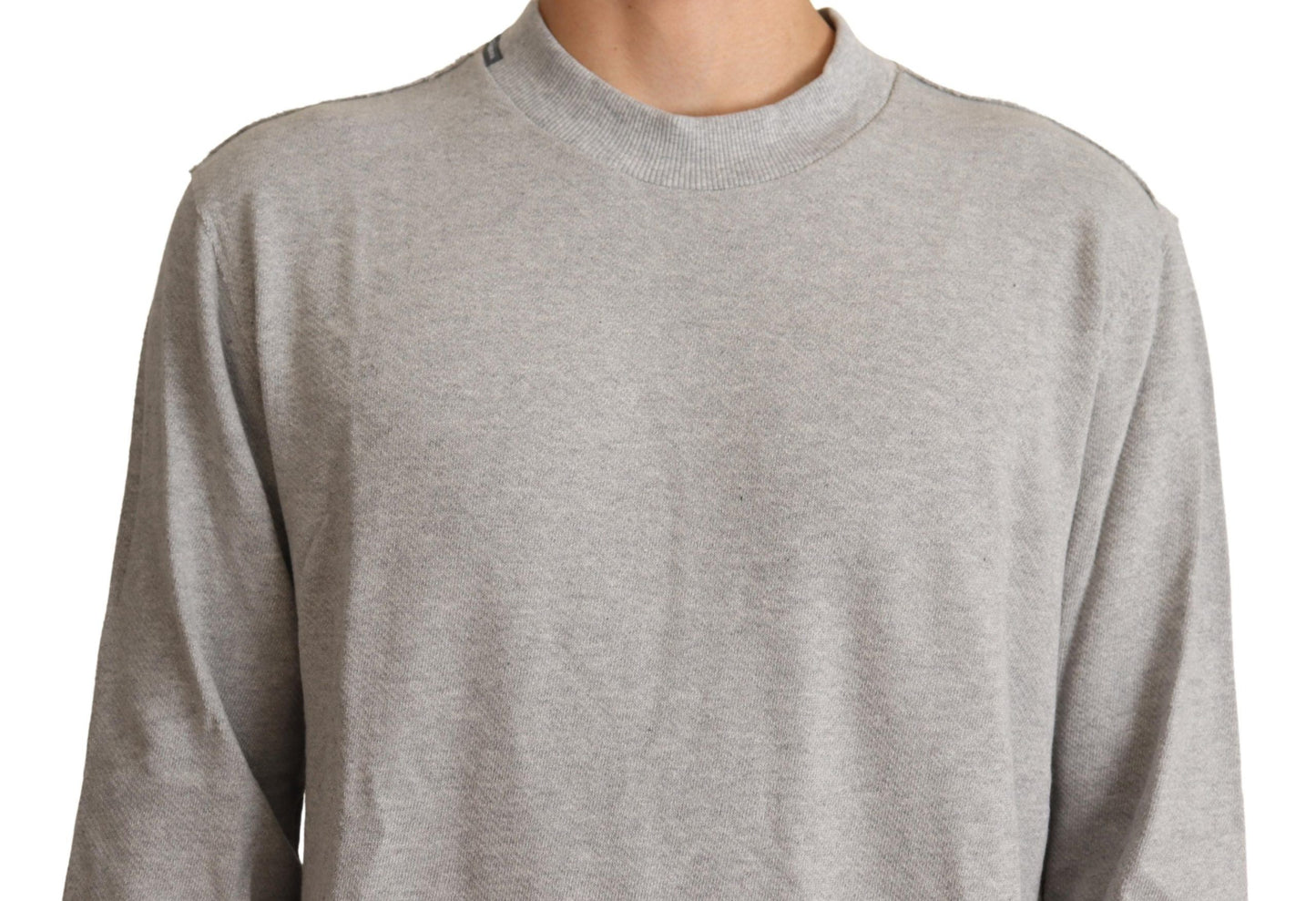 Dolce & Gabbana Sophisticated Gray Crewneck Sweater