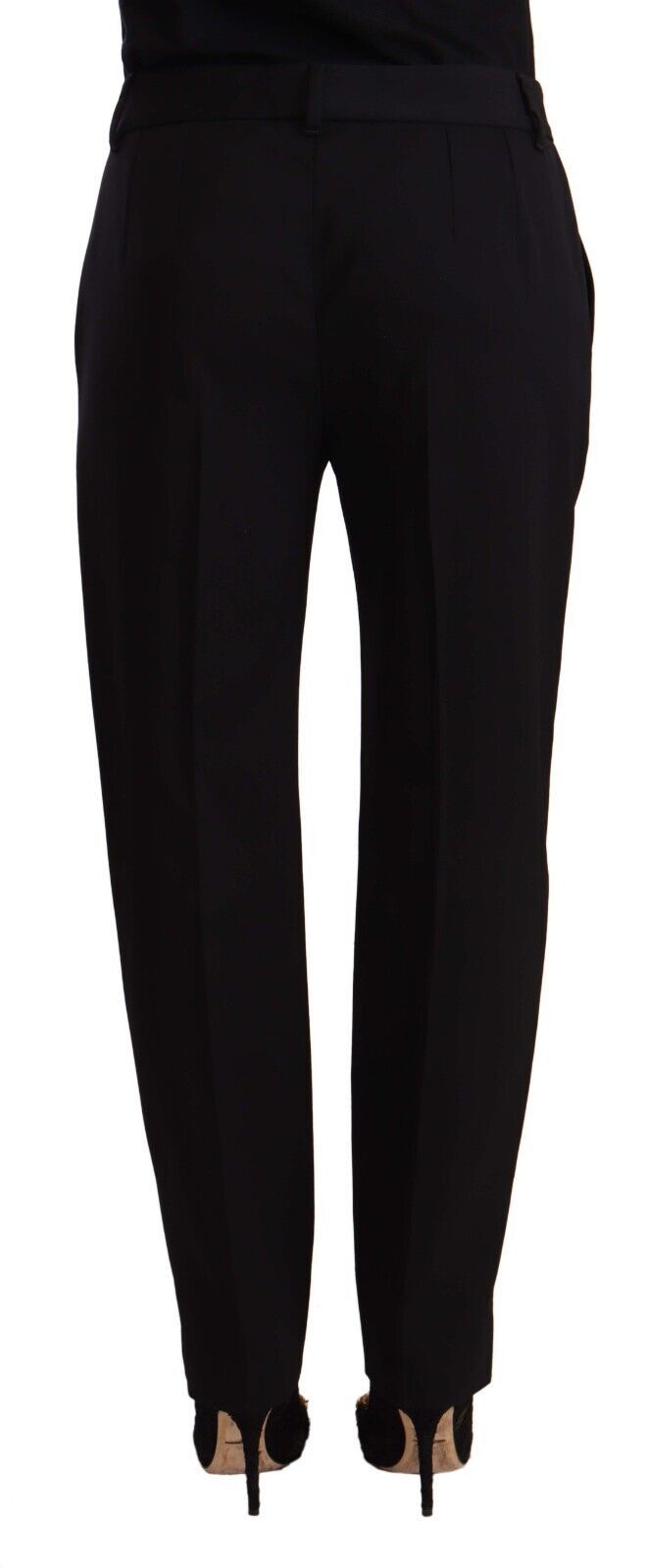 Dolce &amp; Gabbana Elegant Tailored Wool Blend Trousers