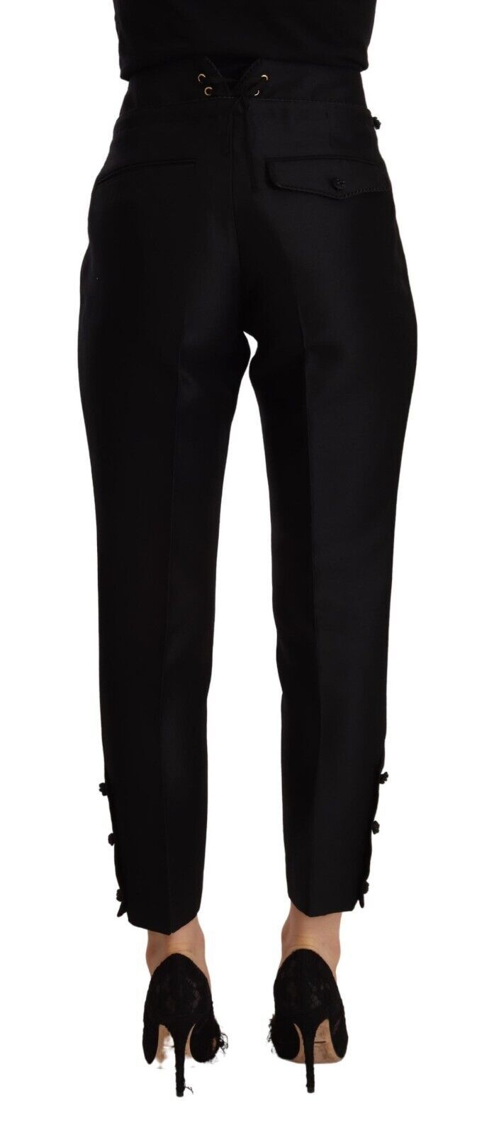 Dsquared² Elevated Elegance High-Waist Skinny Trousers