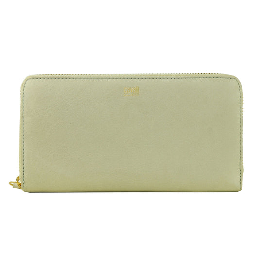 Cavalli Class Gray Calfskin Women Wallet