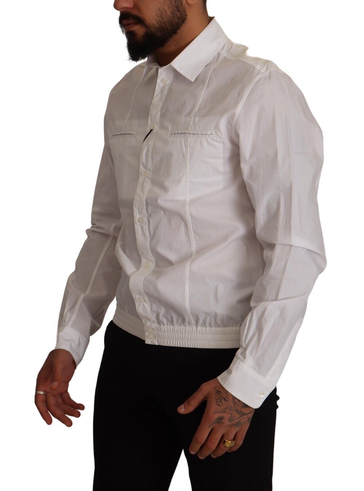 Dolce &amp; Gabbana Elegant Italian White Cotton Shirt