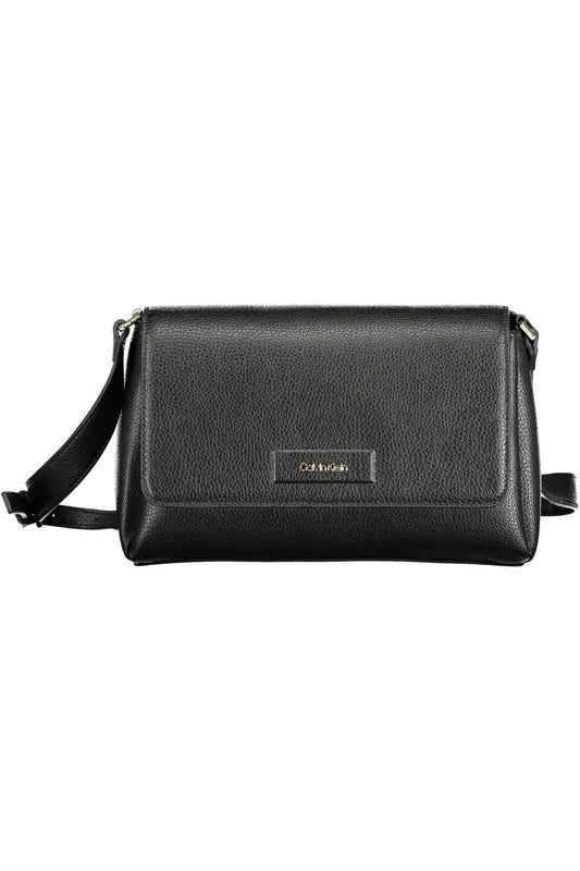 Calvin Klein Black Polyester Women Handbag