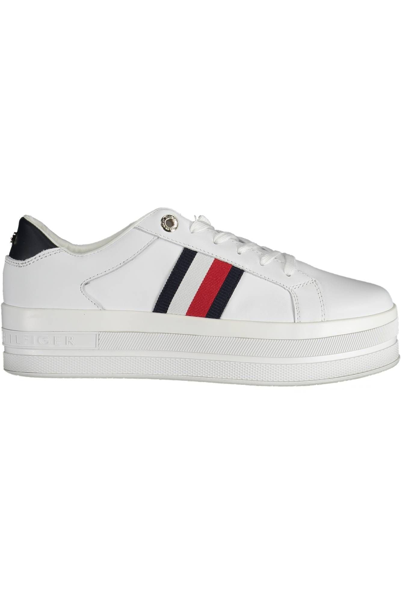 Tommy Hilfiger White Polyethylene Women Sneaker