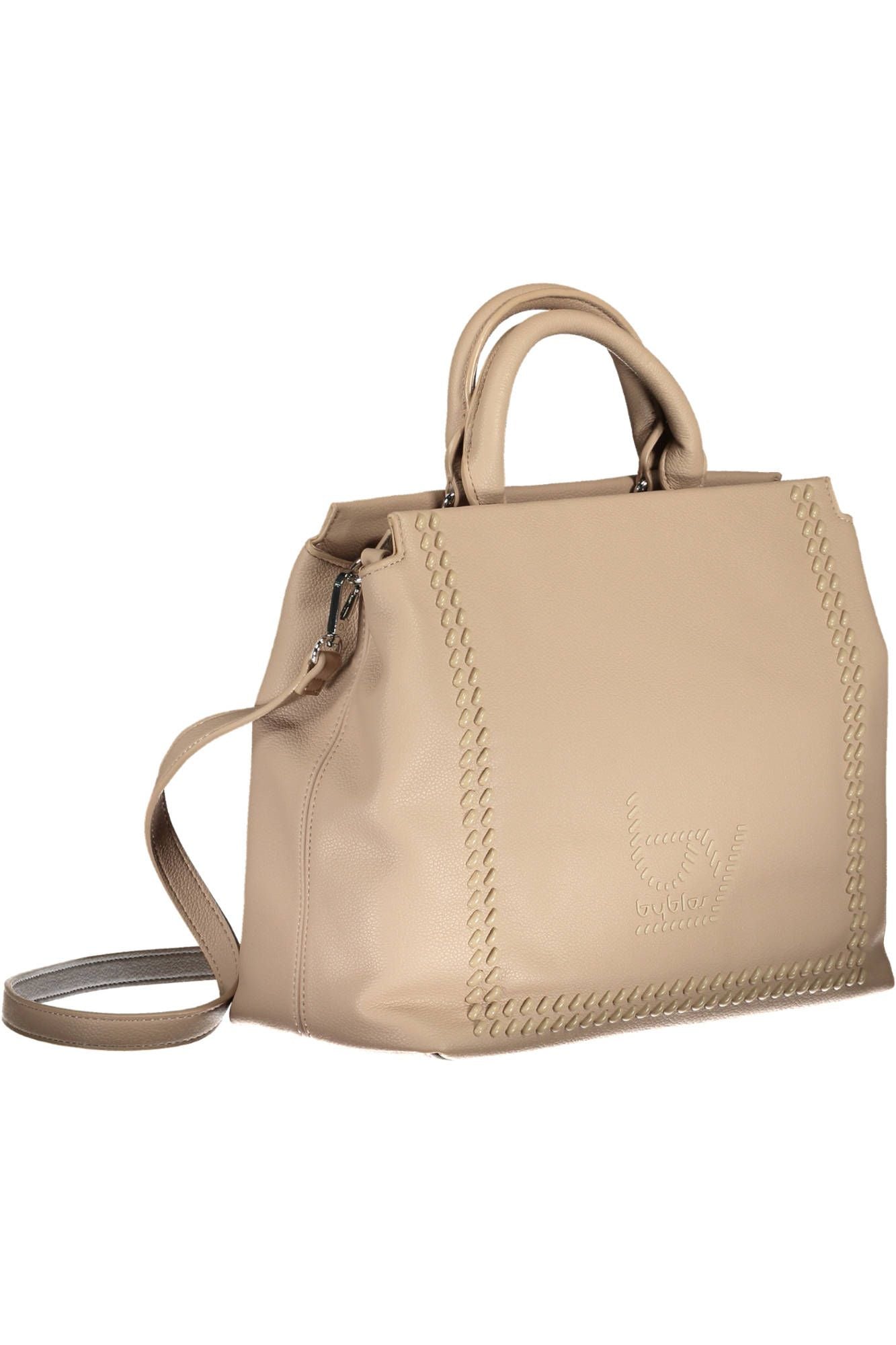 BYBLOS Beige Polyethylene Women Handbag