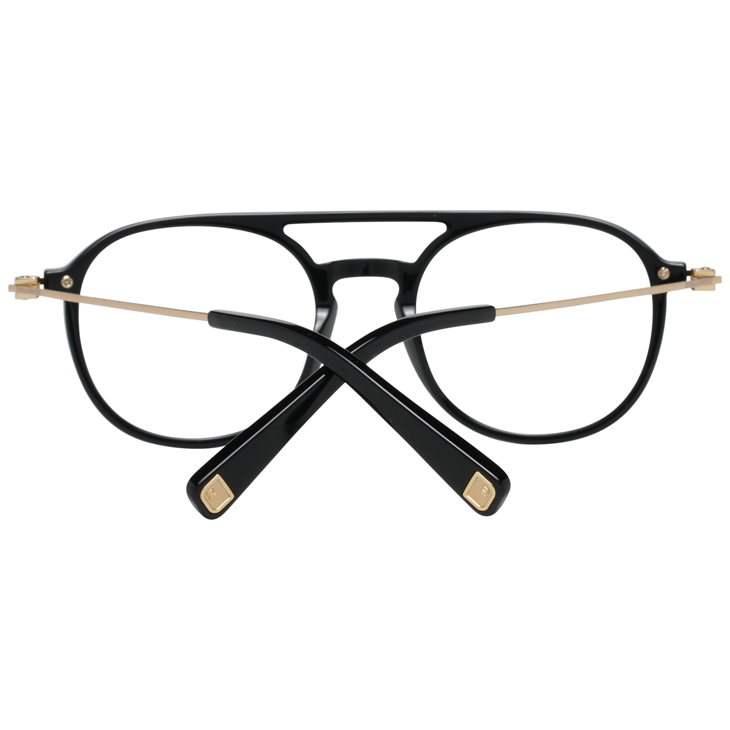 Dsquared² Sleek Black Full-Rim Designer Eyewear