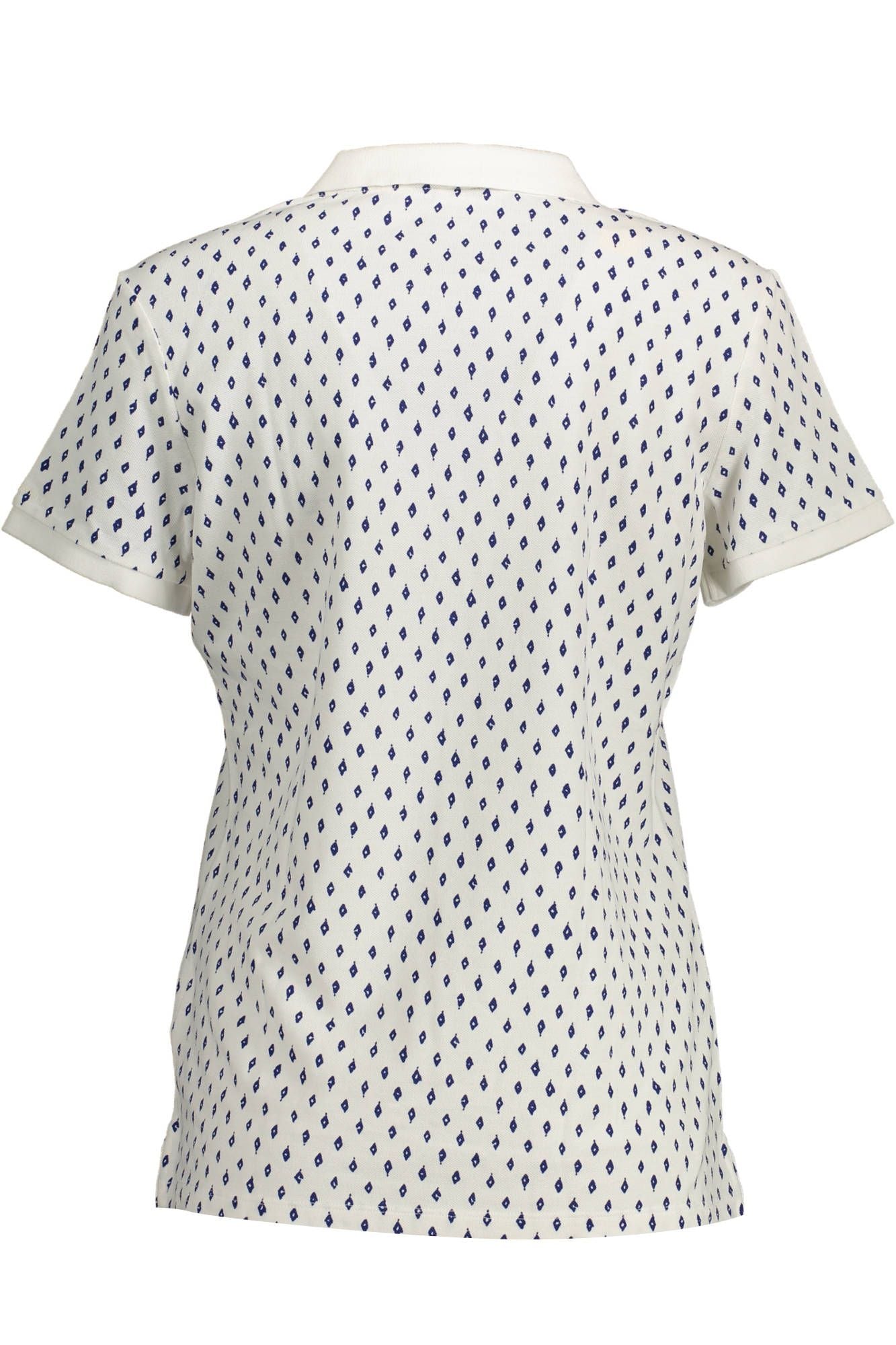 Gant White Cotton Women Polo Shirt