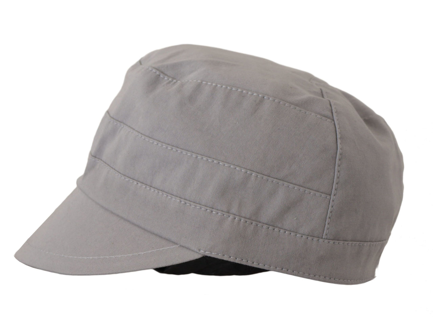 Dolce &amp; Gabbana Elegant Gray Newsboy Cap - Classic Accessory