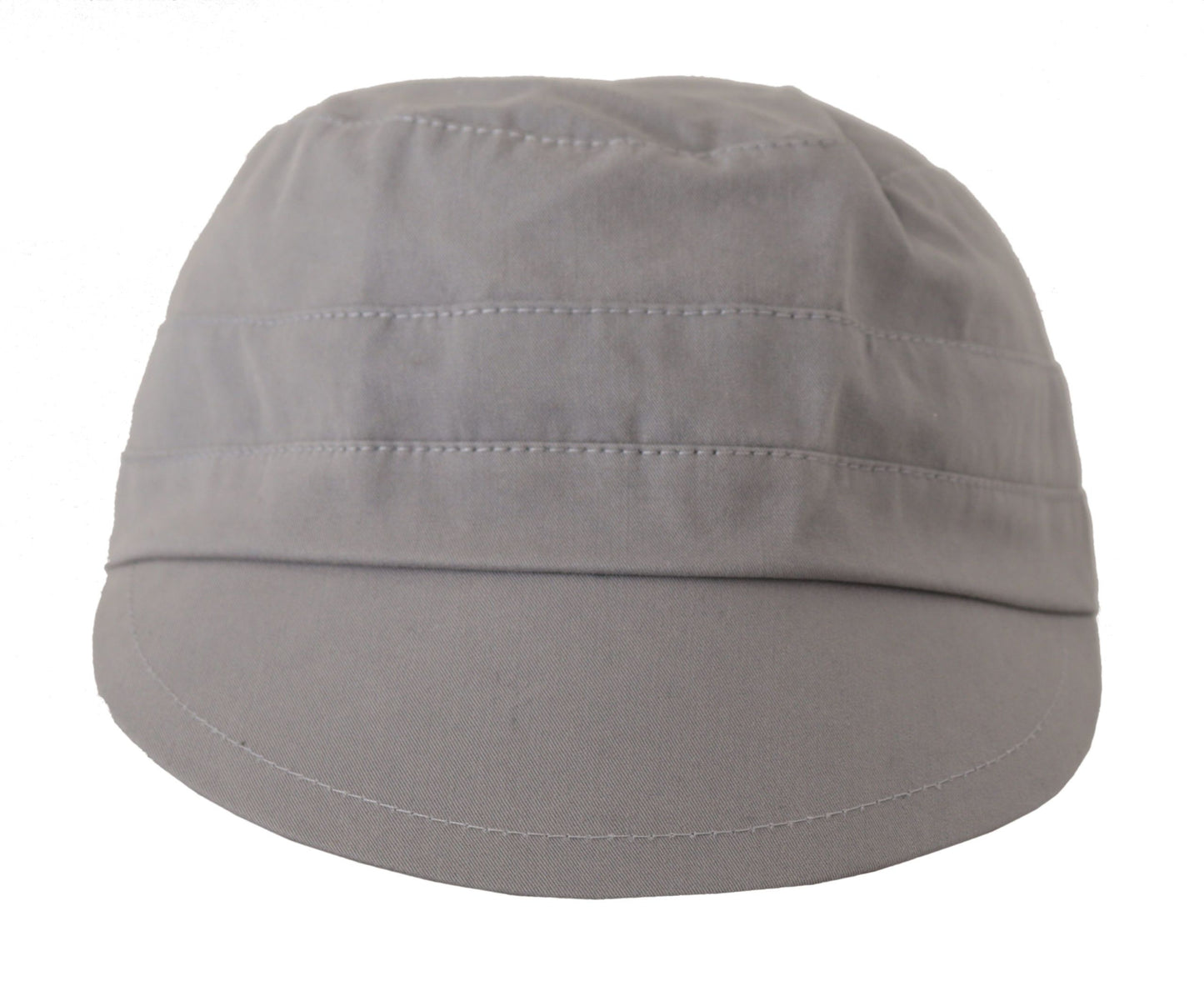 Dolce &amp; Gabbana Elegant Gray Newsboy Cap - Classic Accessory