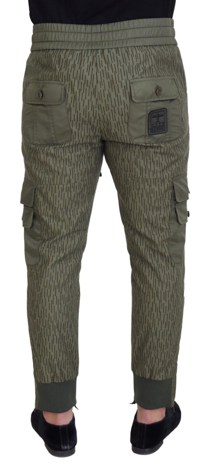 Dolce &amp; Gabbana Elegant Green Cotton Blend Pants