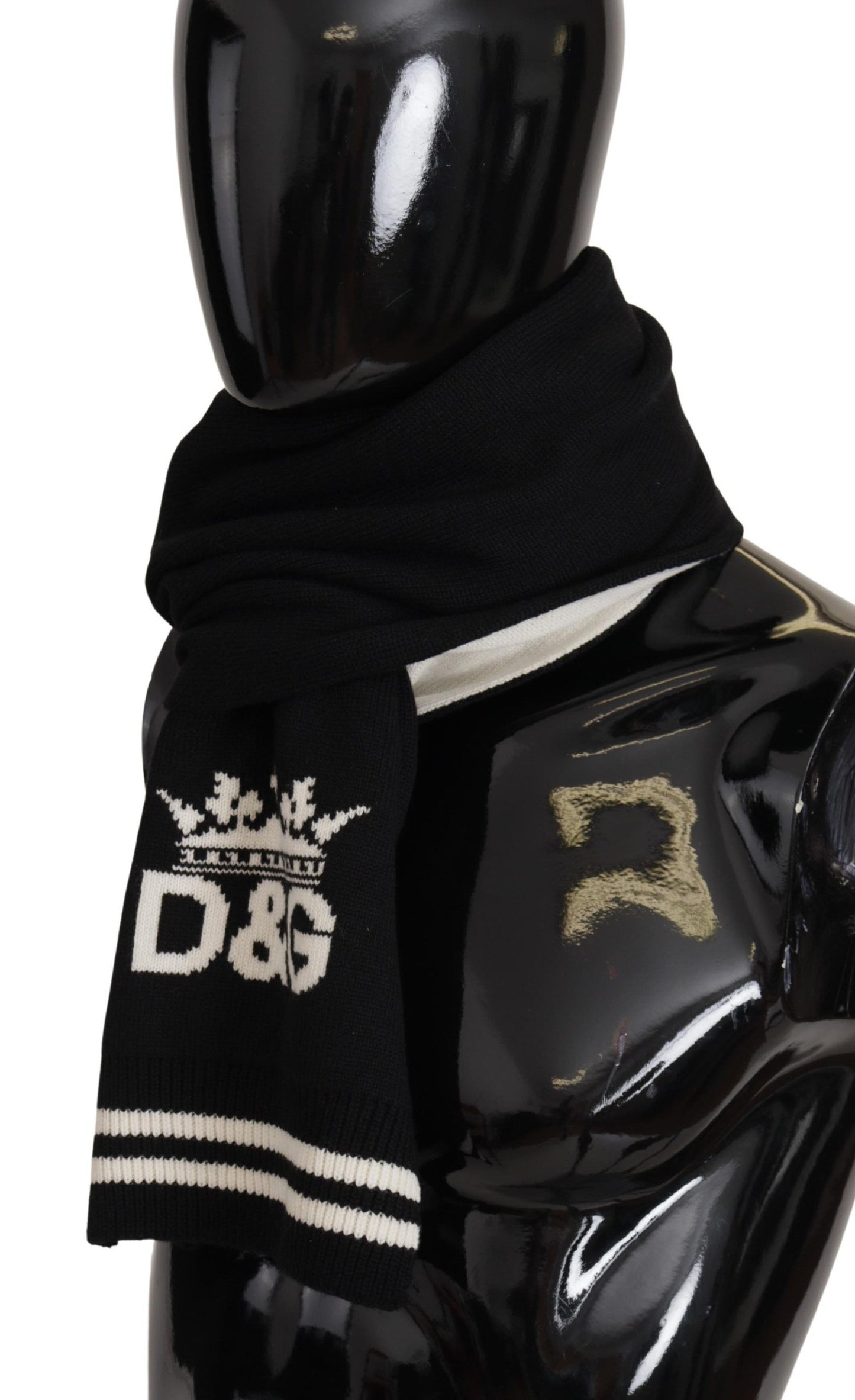 Dolce &amp; Gabbana Elegant Cashmere Men's Scarf Wrap