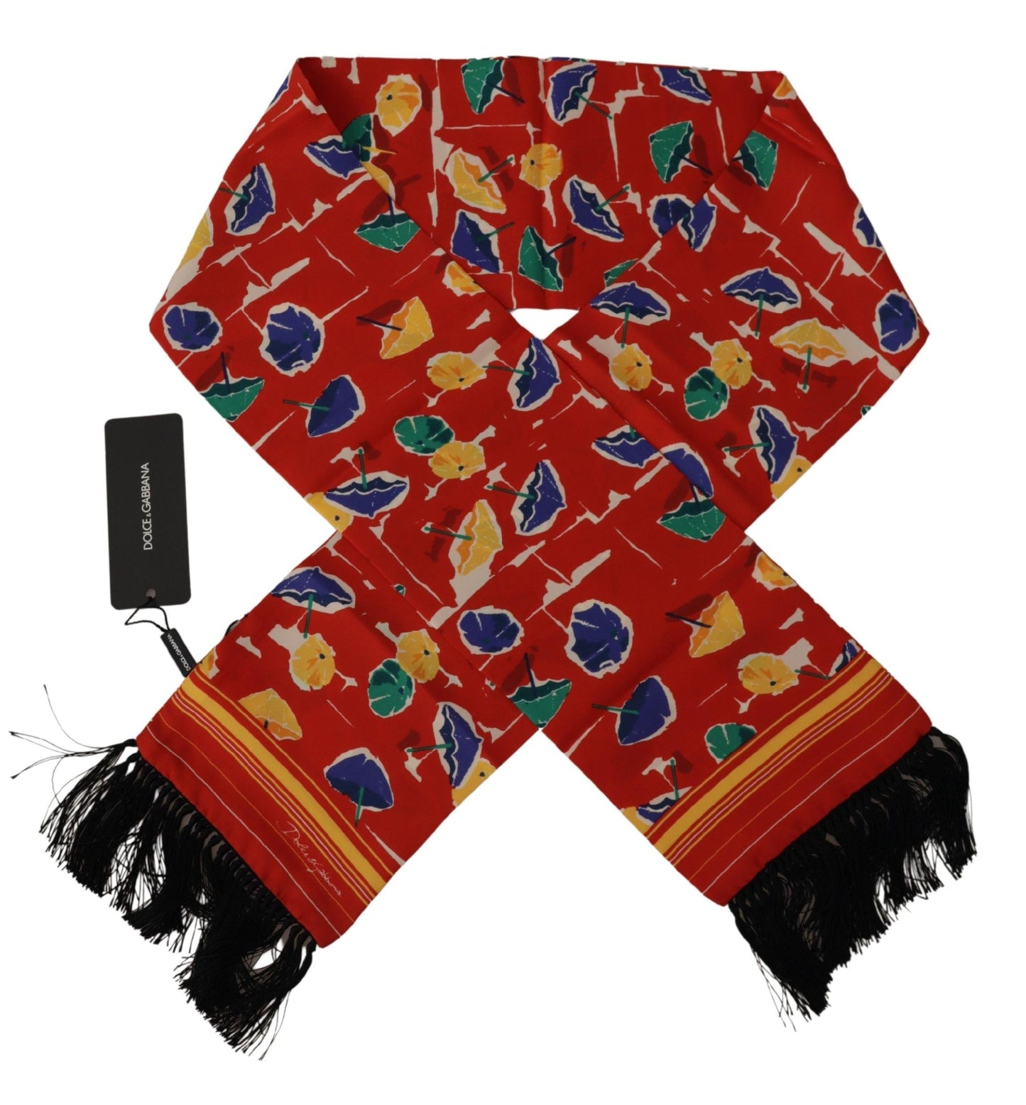 Dolce &amp; Gabbana Elegant Multicolor Silk Men's Scarf