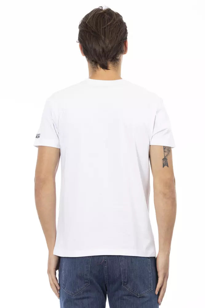 Trussardi Action White Cotton Men's T-Shirt