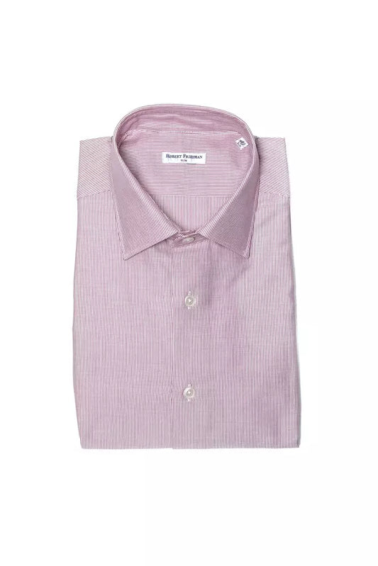 Robert Friedman Multicolor Cotton Men Shirt