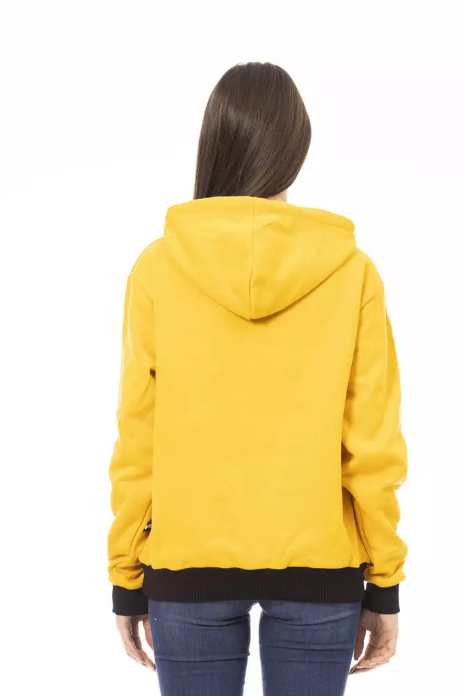 Baldinini Trend Yellow Cotton Women Sweater