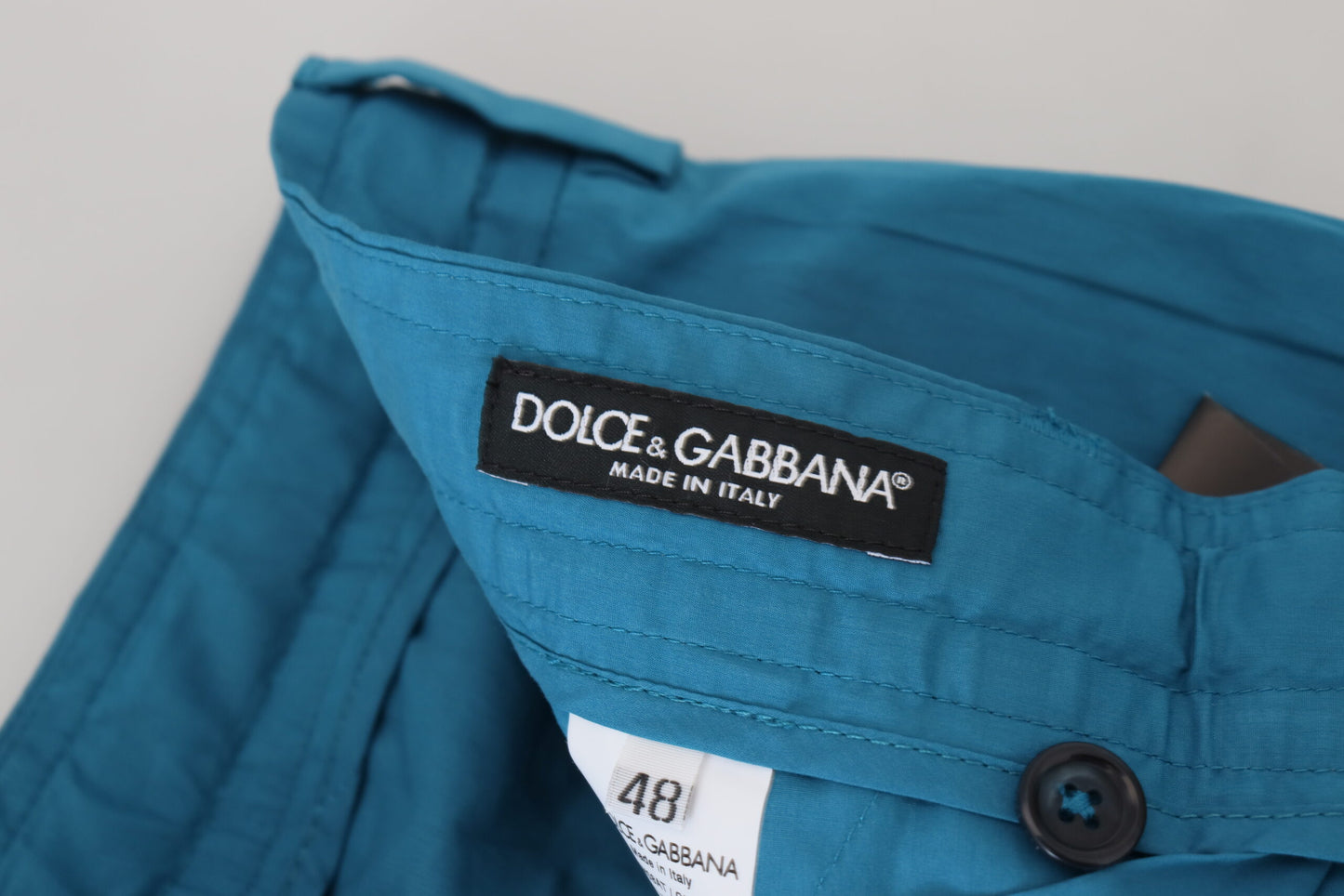 Dolce &amp; Gabbana Casual Blue Chinos Trousers Pants