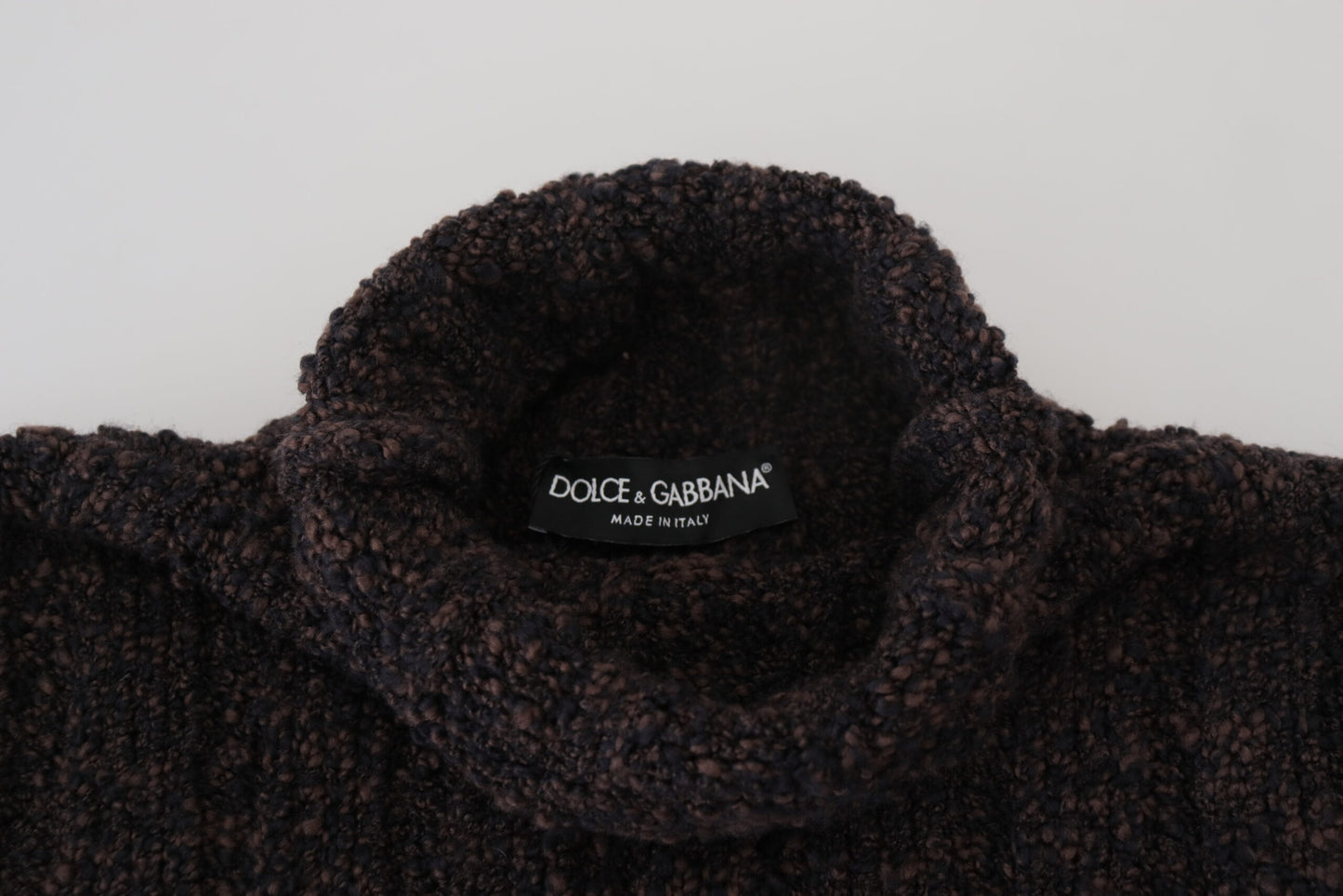 Dolce & Gabbana Elegant Turtleneck Wool-Blend Sweater