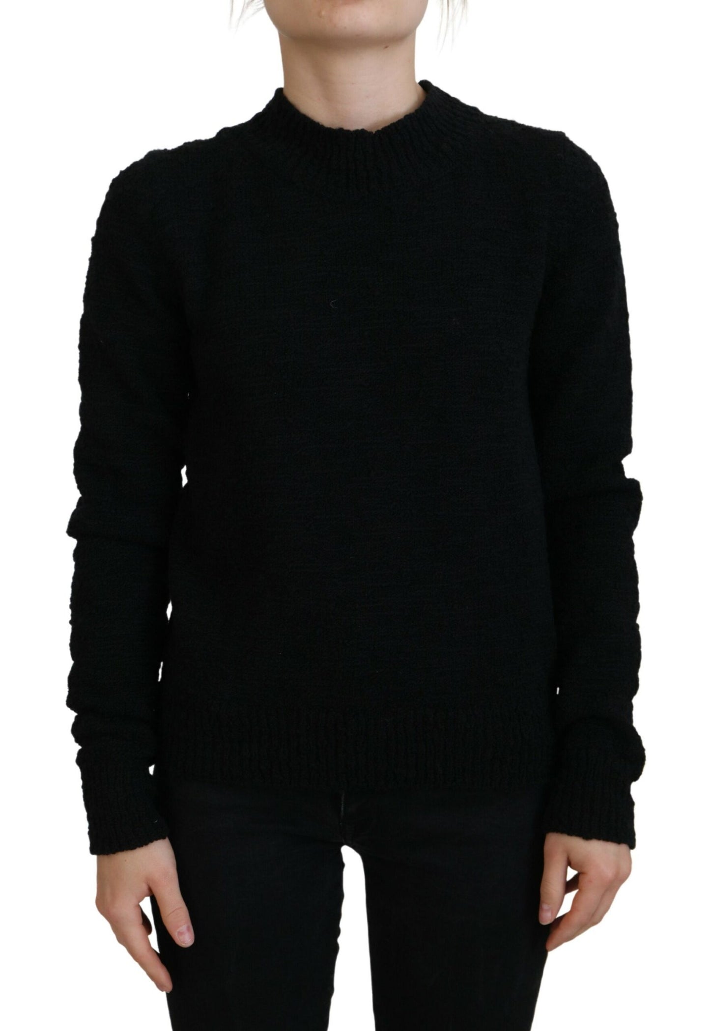 Dolce &amp; Gabbana Elegant Virgin Wool Pullover Sweater