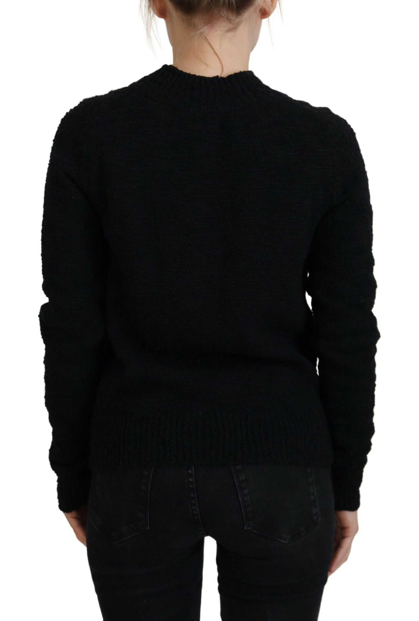 Dolce &amp; Gabbana Elegant Virgin Wool Pullover Sweater