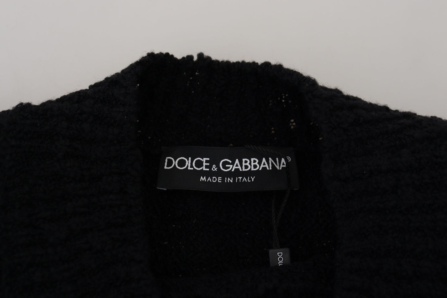 Dolce &amp; Gabbana Elegant Virgin Wool Pullover Sweater