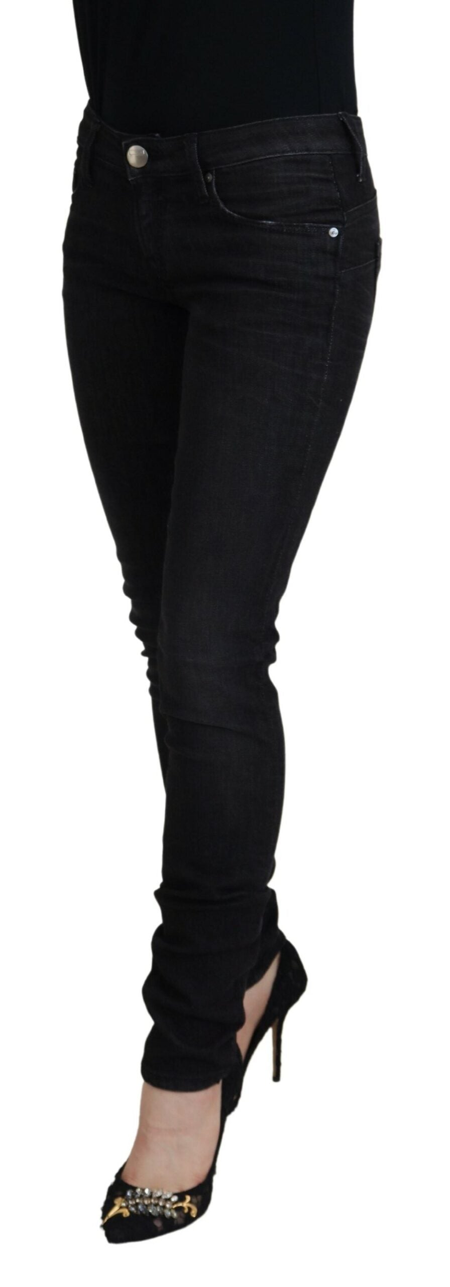 Eight Chic Low Waist Designer Skinny Jeans