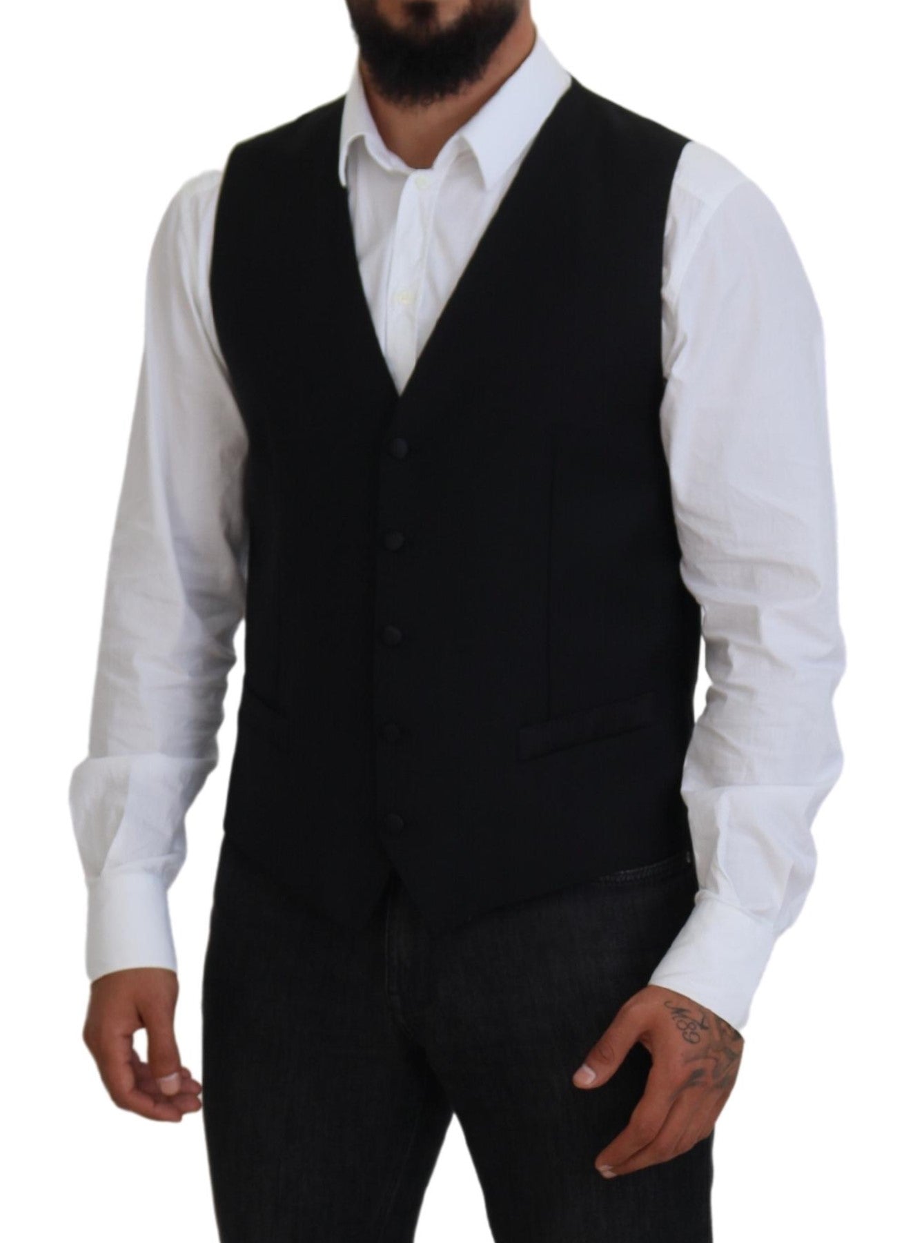 Dolce & Gabbana Elegant Single Breasted Formal Vest