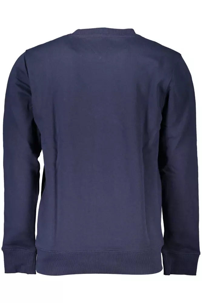 Tommy Hilfiger Blue Cotton Men Sweater