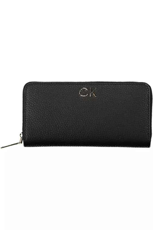 Calvin Klein Black Polyester Women Wallet