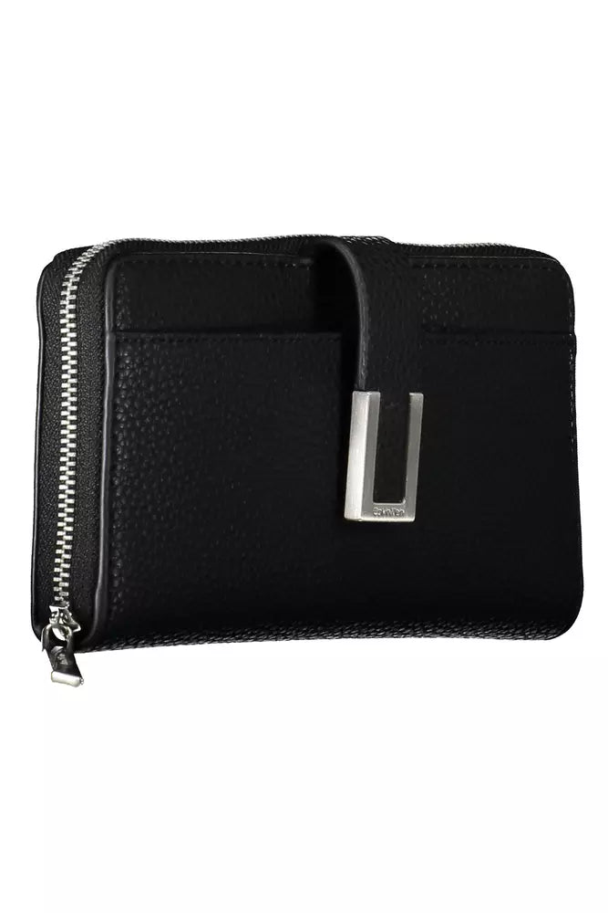 Calvin Klein Black Polyester Women Wallet