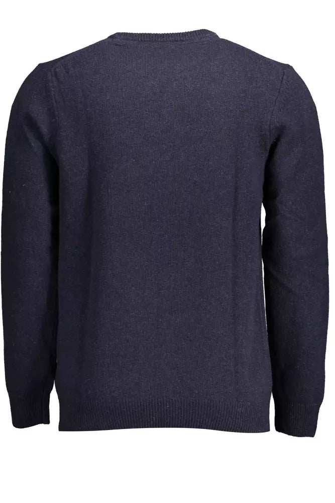 Lyle &amp; Scott Blue Wool Men Sweater