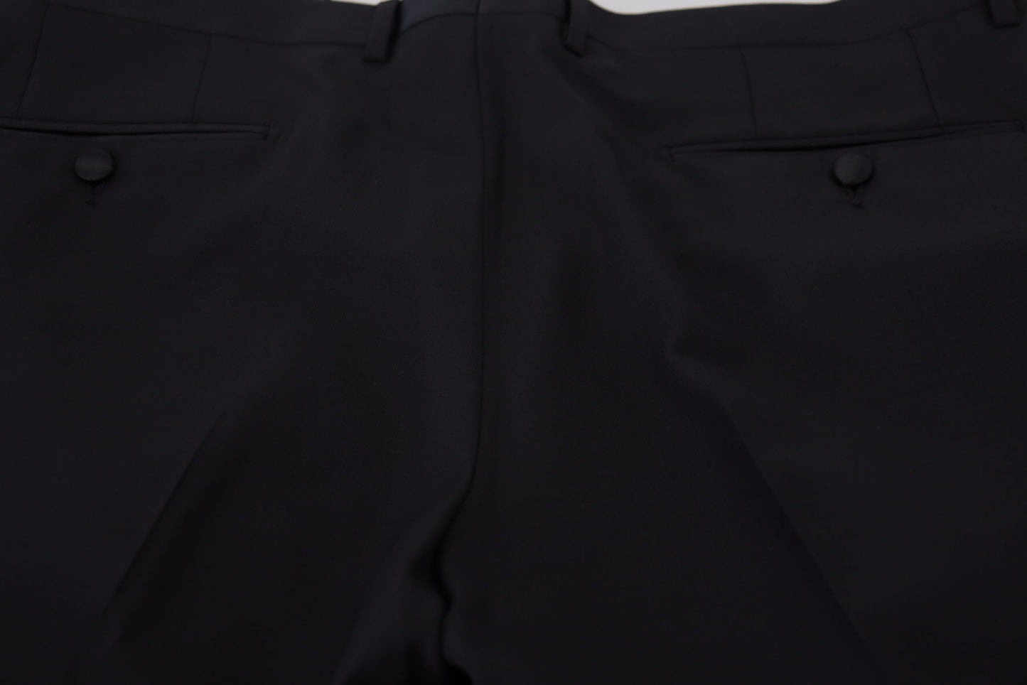 Dolce & Gabbana Elegant Slim Fit Black Dress Trousers