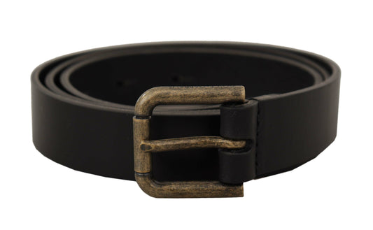 Dolce &amp; Gabbana Elegant Italian Leather Belt