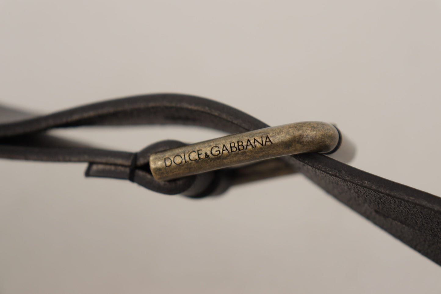 Dolce &amp; Gabbana Elegant Italian Leather Belt