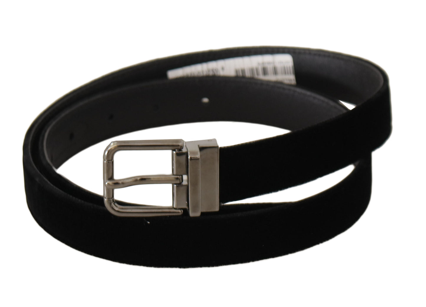 Dolce &amp; Gabbana Elegant Velvet Designer Belt