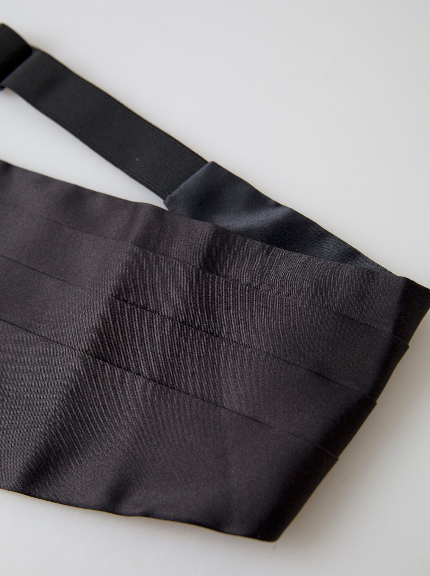 Dolce &amp; Gabbana Elegant Black Silk Cummerbund