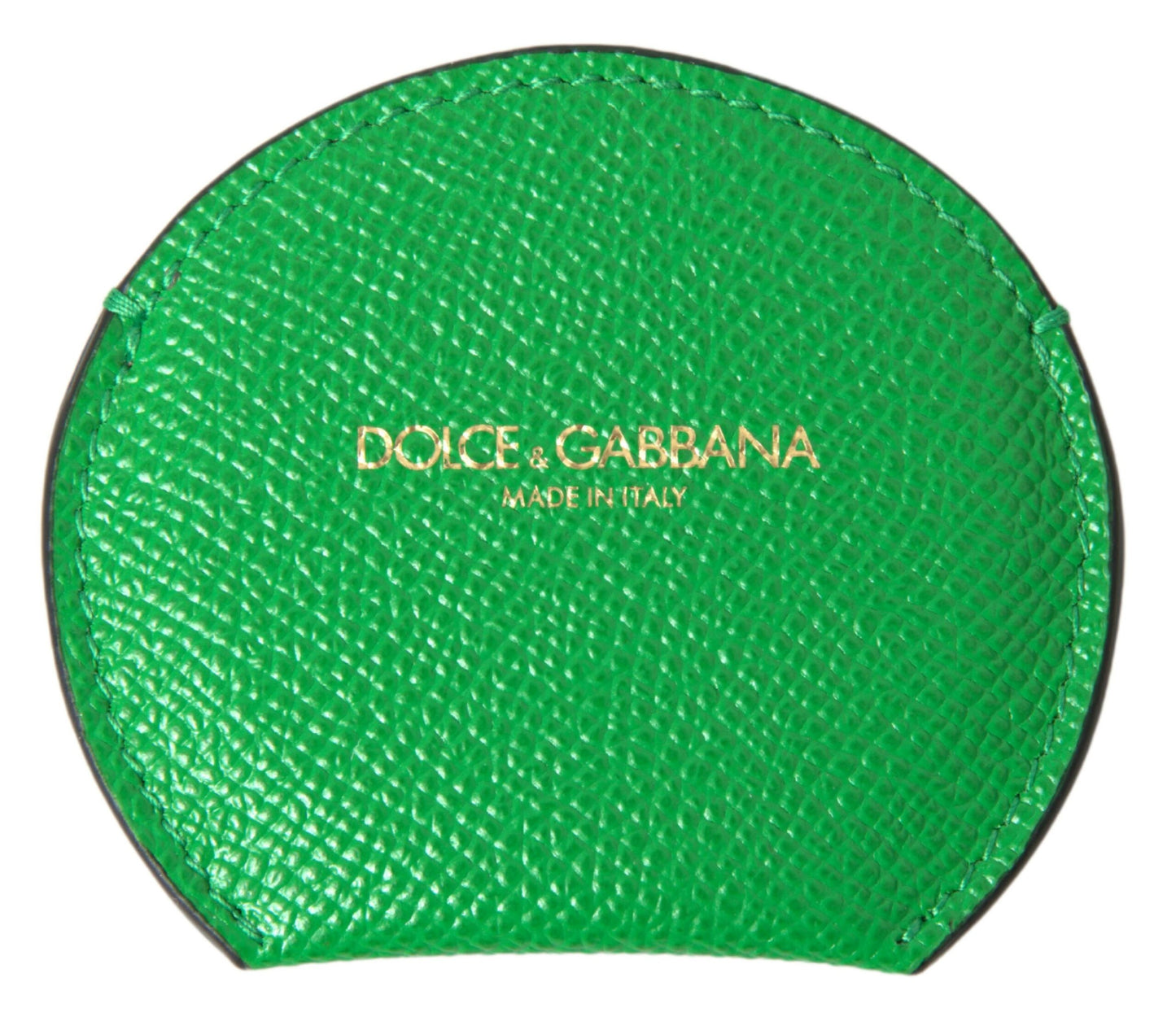 Dolce & Gabbana Elegant Calfskin Leather Mirror Holder