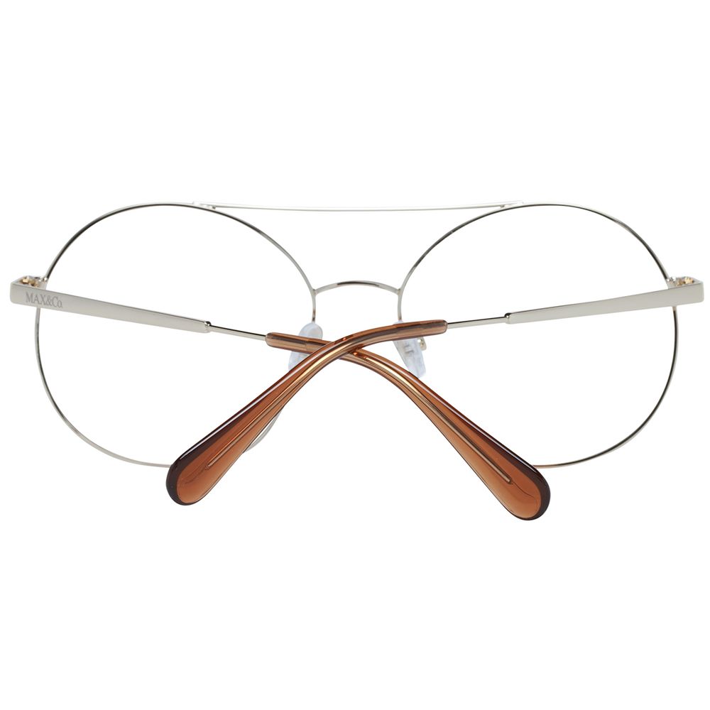 Max & Co Gold Women Optical Frames