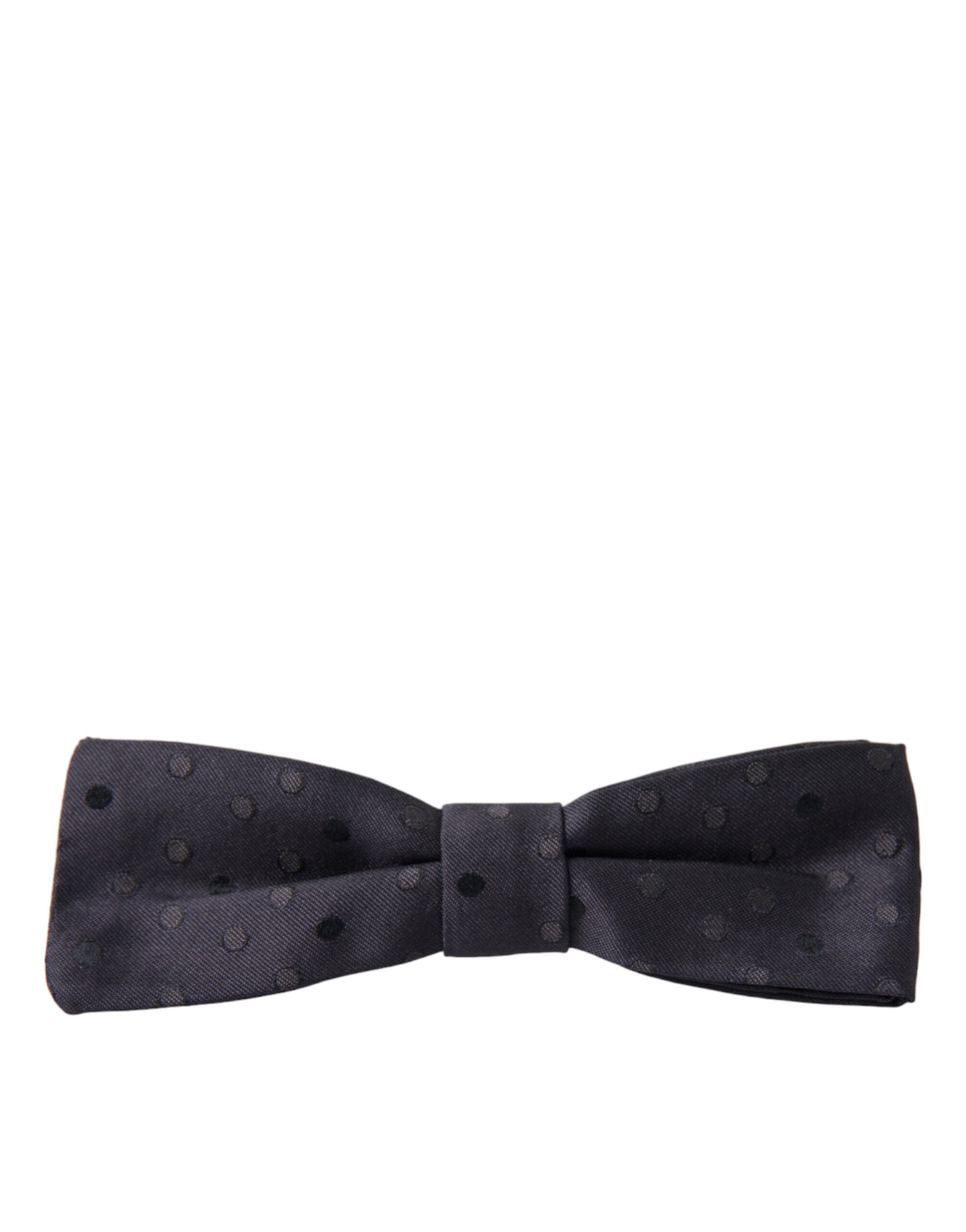 Dolce &amp; Gabbana Elegant Silk Polka Dot Bow Tie