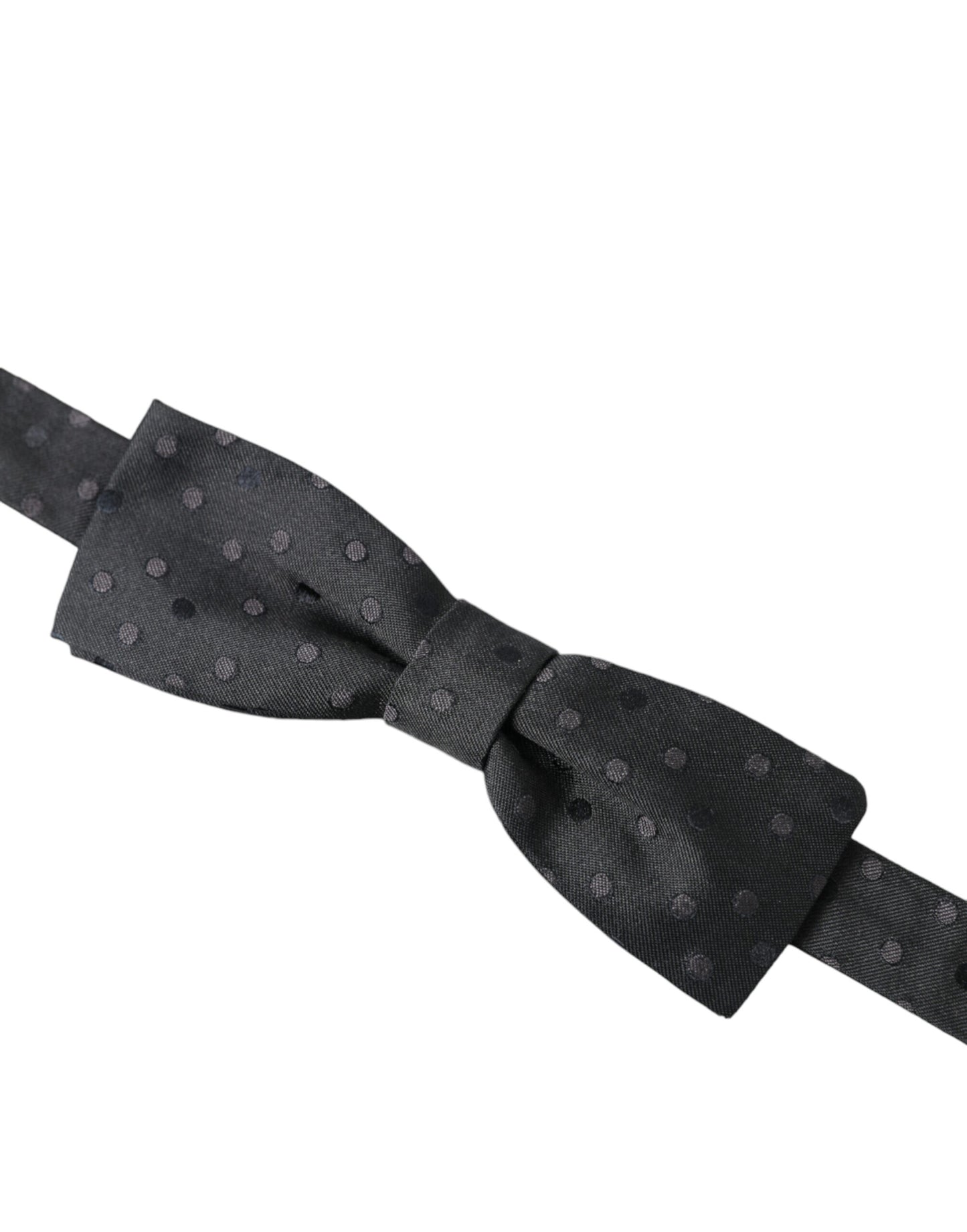 Dolce &amp; Gabbana Opulent Silk Polka Dot Bow Tie for Men