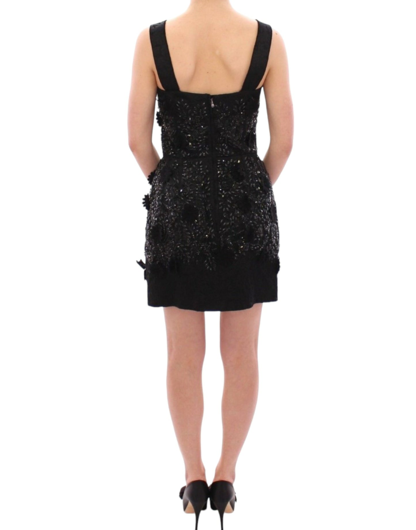 Dolce &amp; Gabbana Elegant Sequined Mini Shift Dress