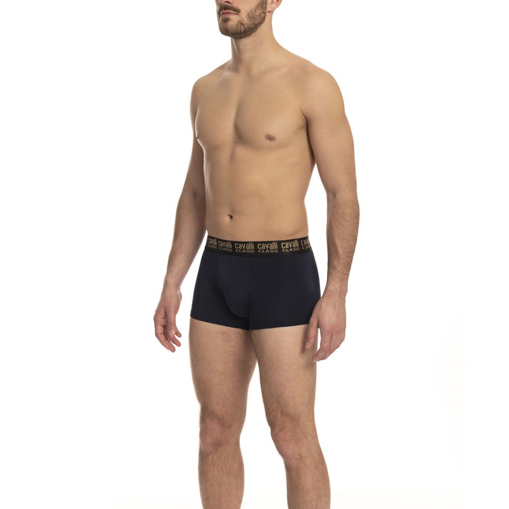 Cavalli Class Blue Cotton Men's Trunk