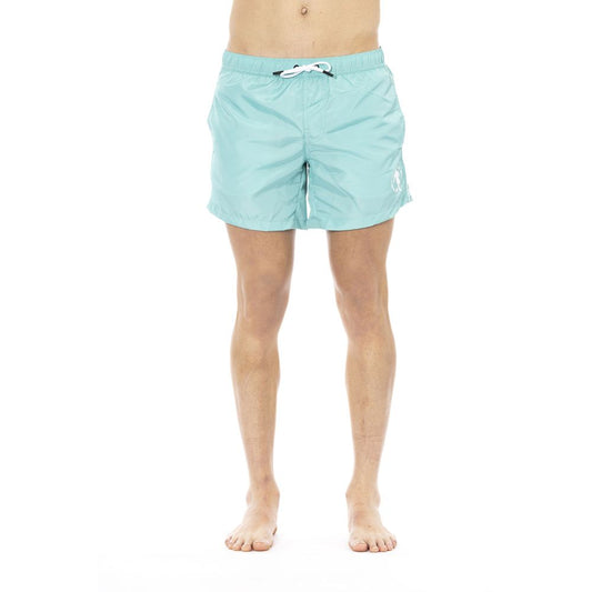 Bikkembergs Light Blue Polyester Men's Swim Short