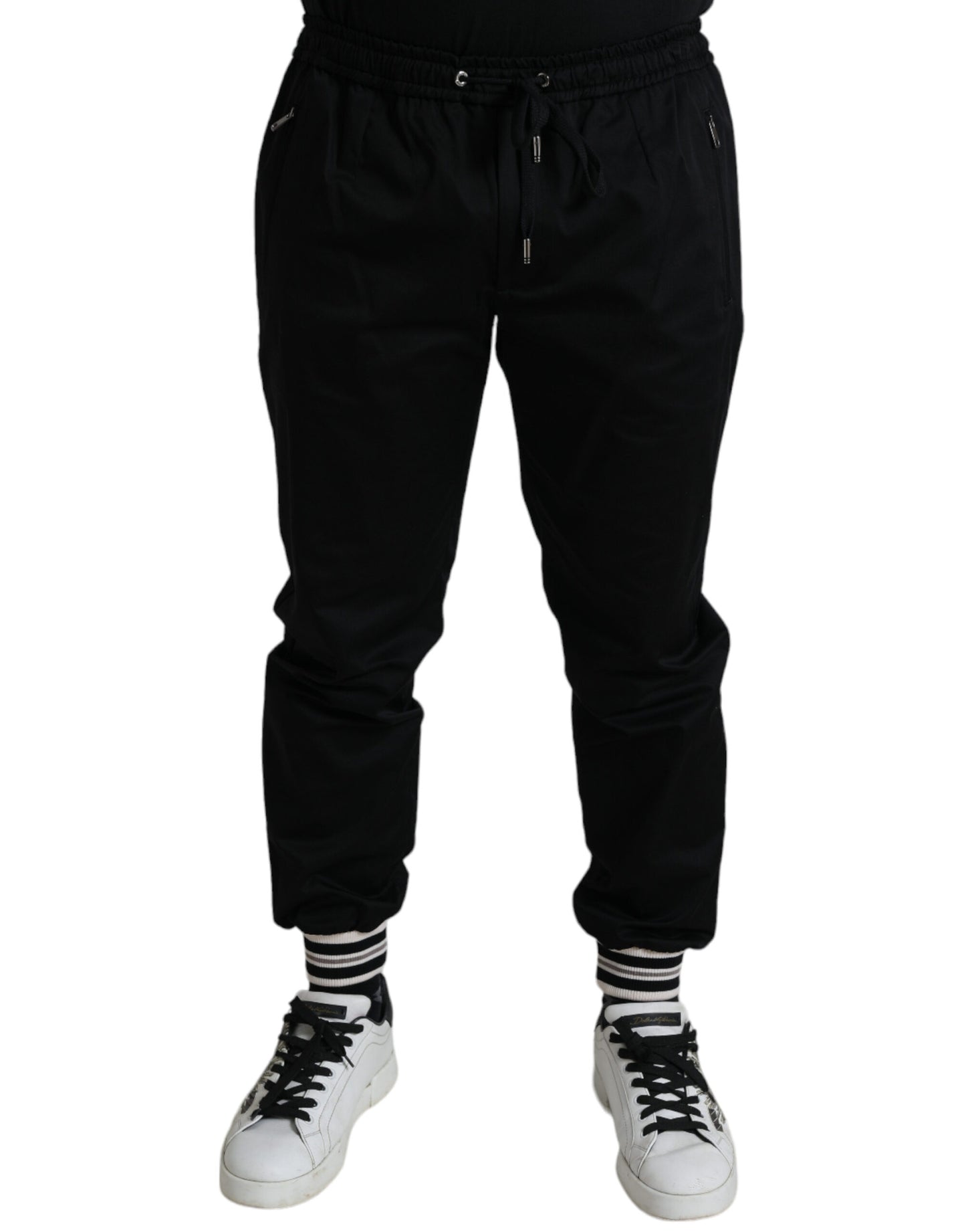 Dolce &amp; Gabbana Sleek Skinny Cotton Jogger Pants