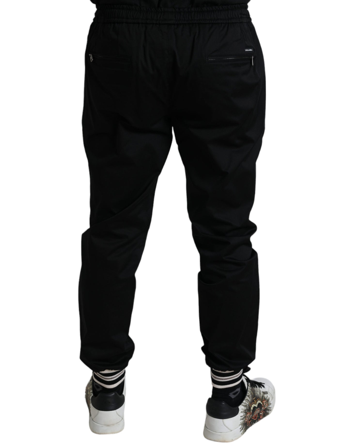 Dolce &amp; Gabbana Sleek Skinny Cotton Jogger Pants