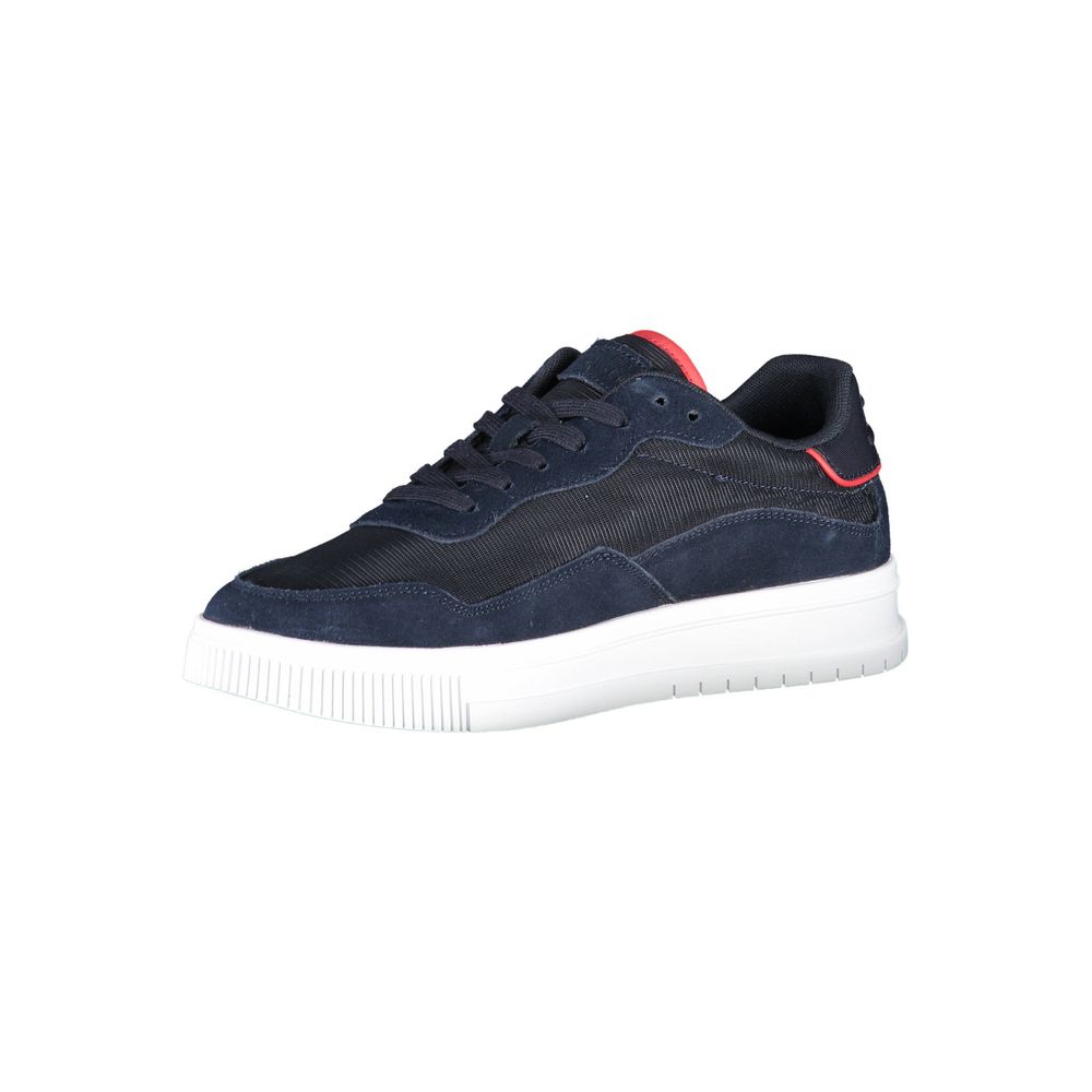 Tommy Hilfiger Blue Polyester Men Sneaker