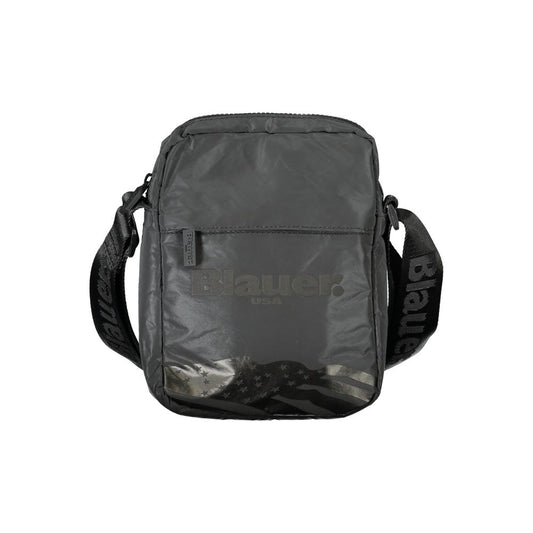 Blauer Sleek Black Shoulder Bag with Adjustable Strap