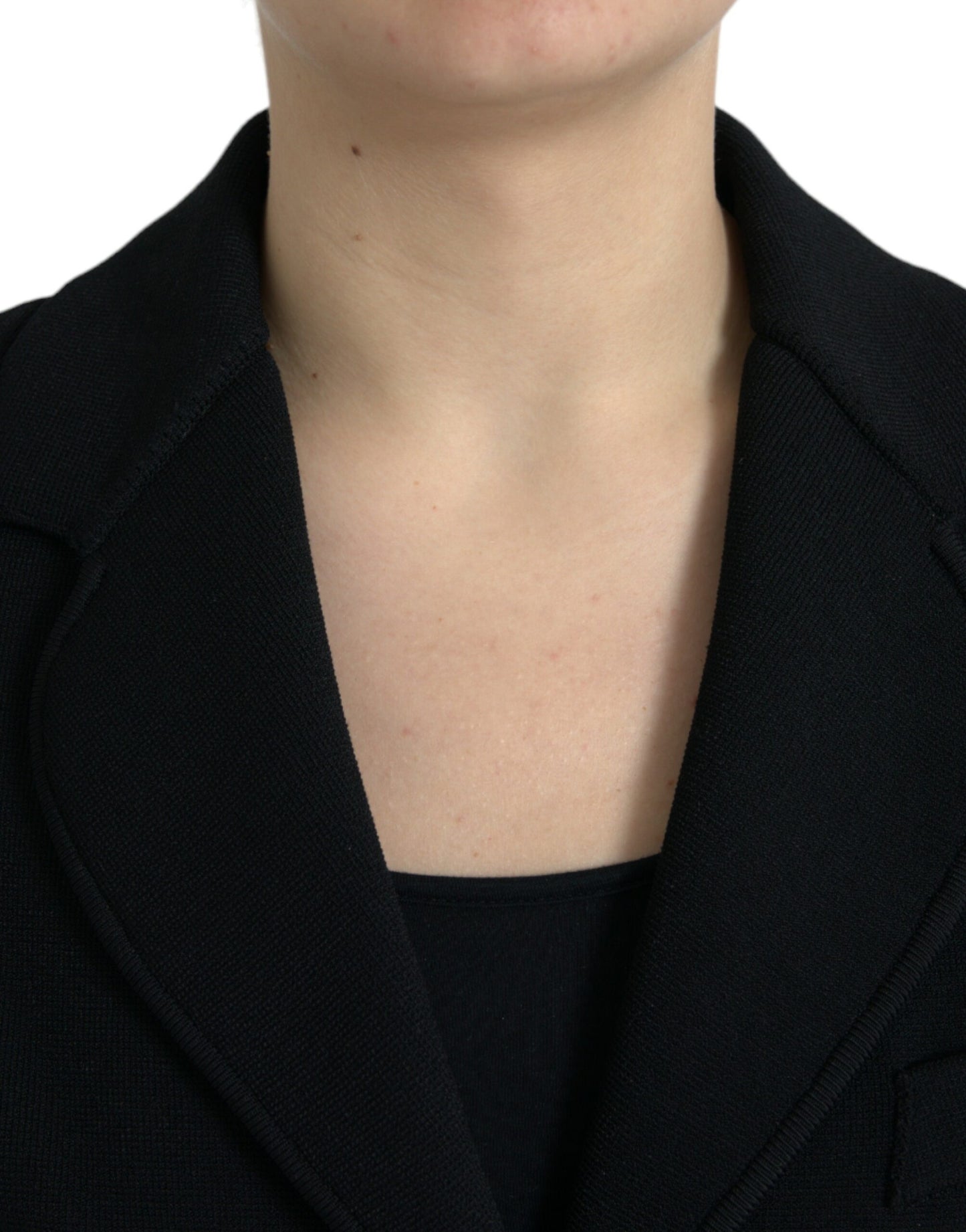 Dolce &amp; Gabbana Elegant Black Designer Blazer for Women