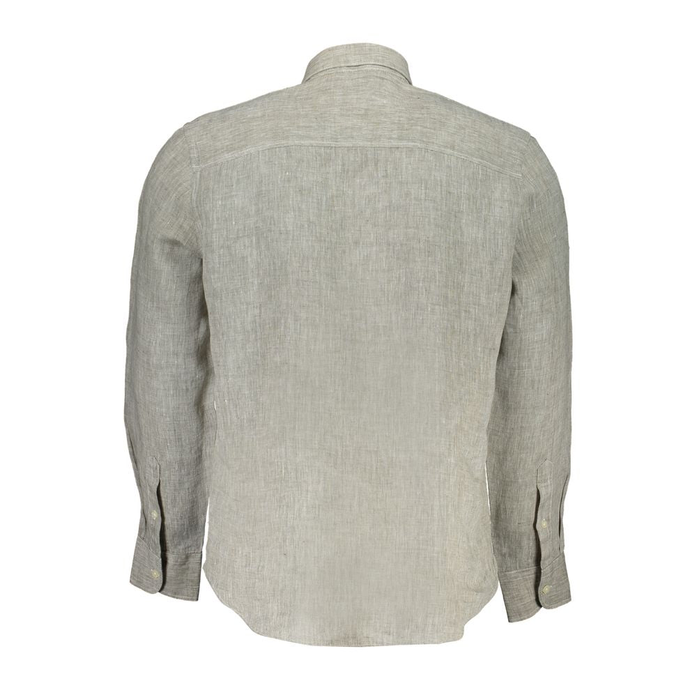 North Sails Gray Linen Shirt